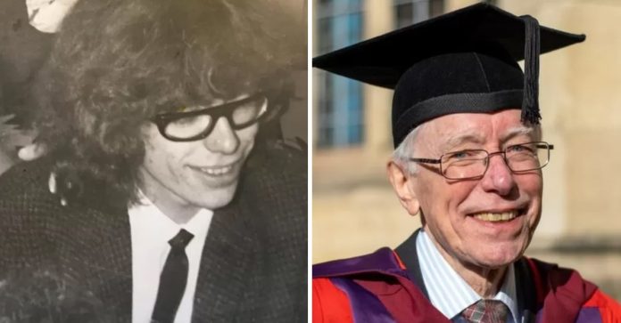 Avô voltou para a faculdade após 50 anos e terminou seu doutorado, levou quase toda a sua vida